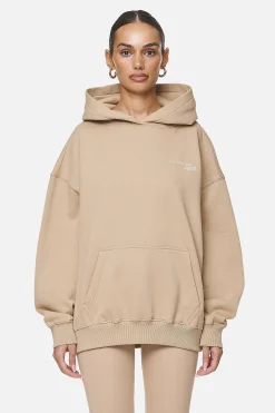 Pegador Hoodies|Berri Oversized Hoodie Washed Safari Sand