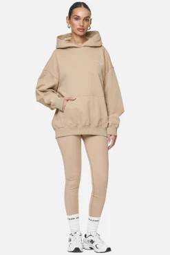 Pegador Hoodies|Berri Oversized Hoodie Washed Safari Sand