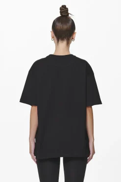 Pegador Tees|Beverly Logo Oversized Tee Black Gum