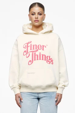 Pegador Hoodies|Birca Oversized Hoodie Vintage Washed Unbleached