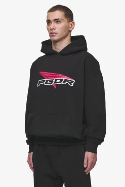Pegador Hoodies|Blamor Oversized Hoodie Washed Black