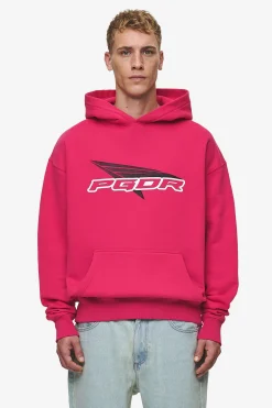 Pegador Hoodies|Blamor Oversized Hoodie Washed Virtual Pink