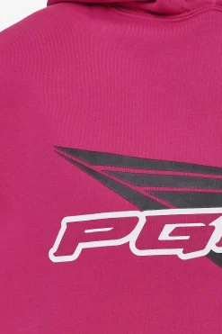 Pegador Hoodies|Blamor Oversized Hoodie Washed Virtual Pink