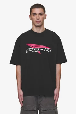 Pegador Tees|Blamor Oversized Tee Washed Black
