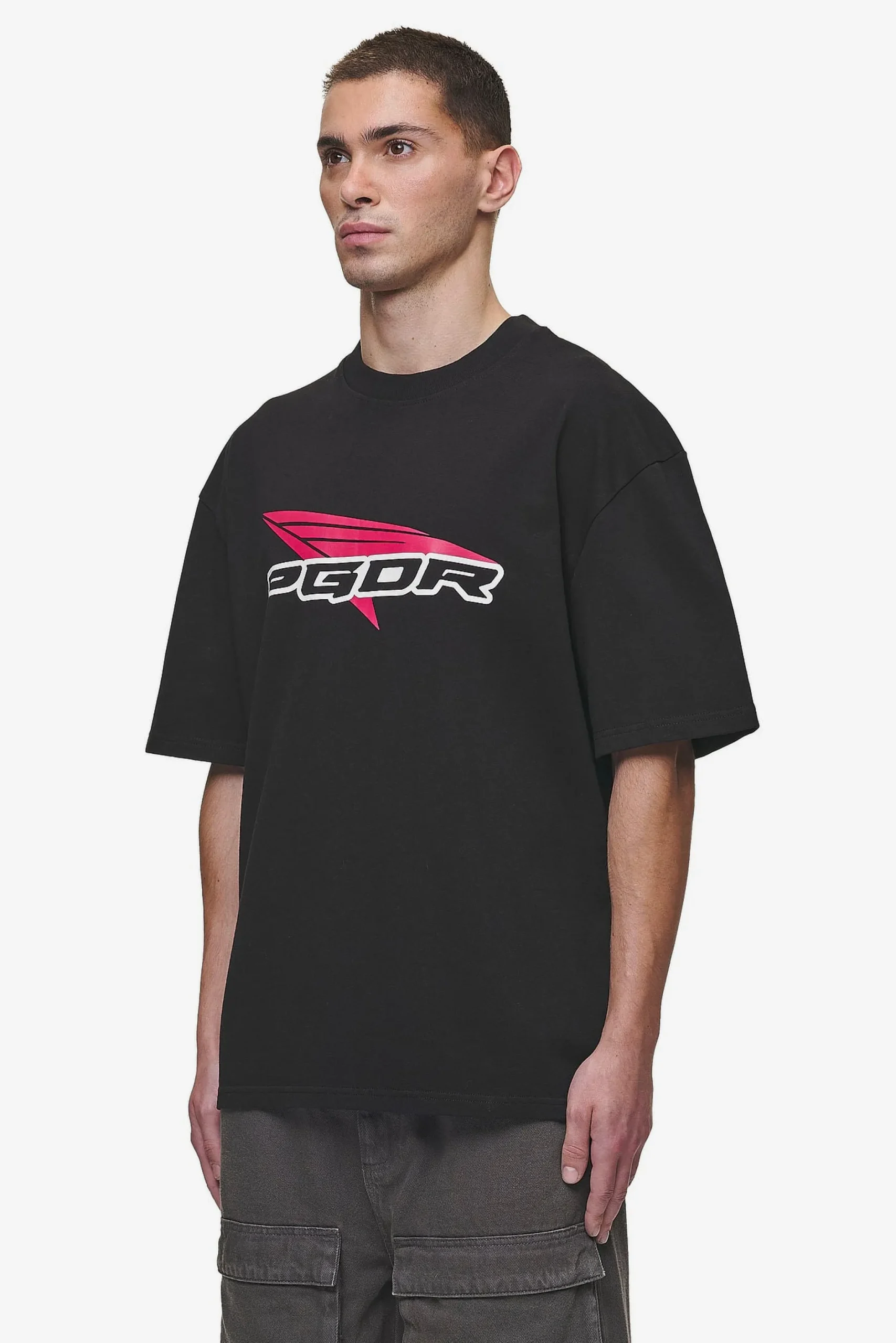 Pegador Tees|Blamor Oversized Tee Washed Black
