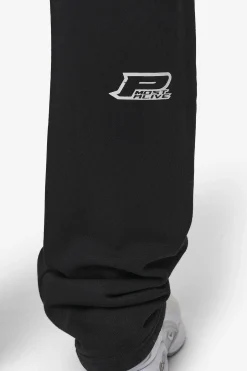 Pegador Pants & Joggers|Blamor Wide Sweat Pants Washed Black