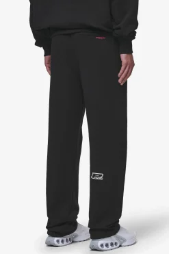 Pegador Pants & Joggers|Blamor Wide Sweat Pants Washed Black