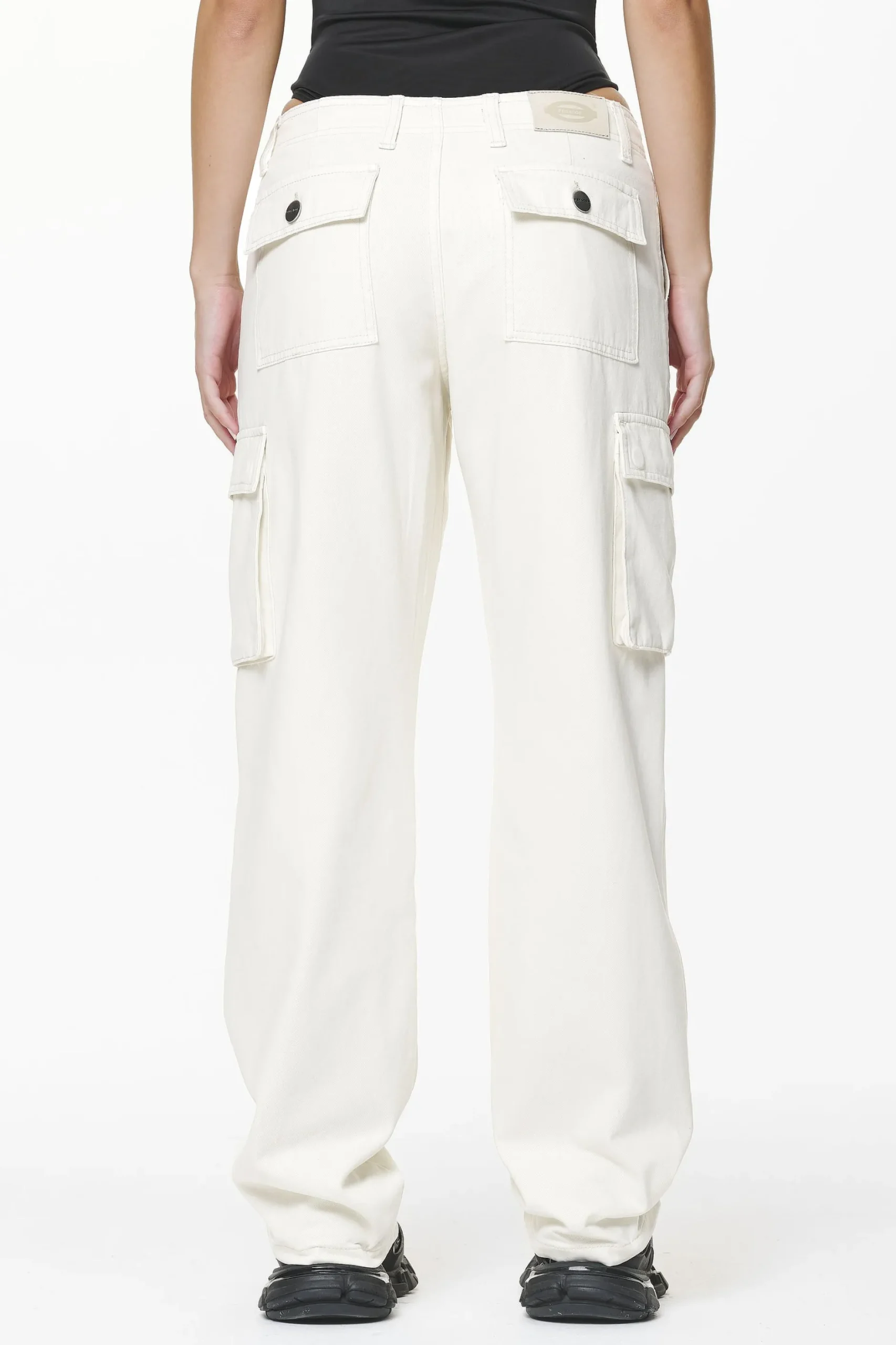 Pegador Pants|Bodo Wide Cargo Pants Salty Cream