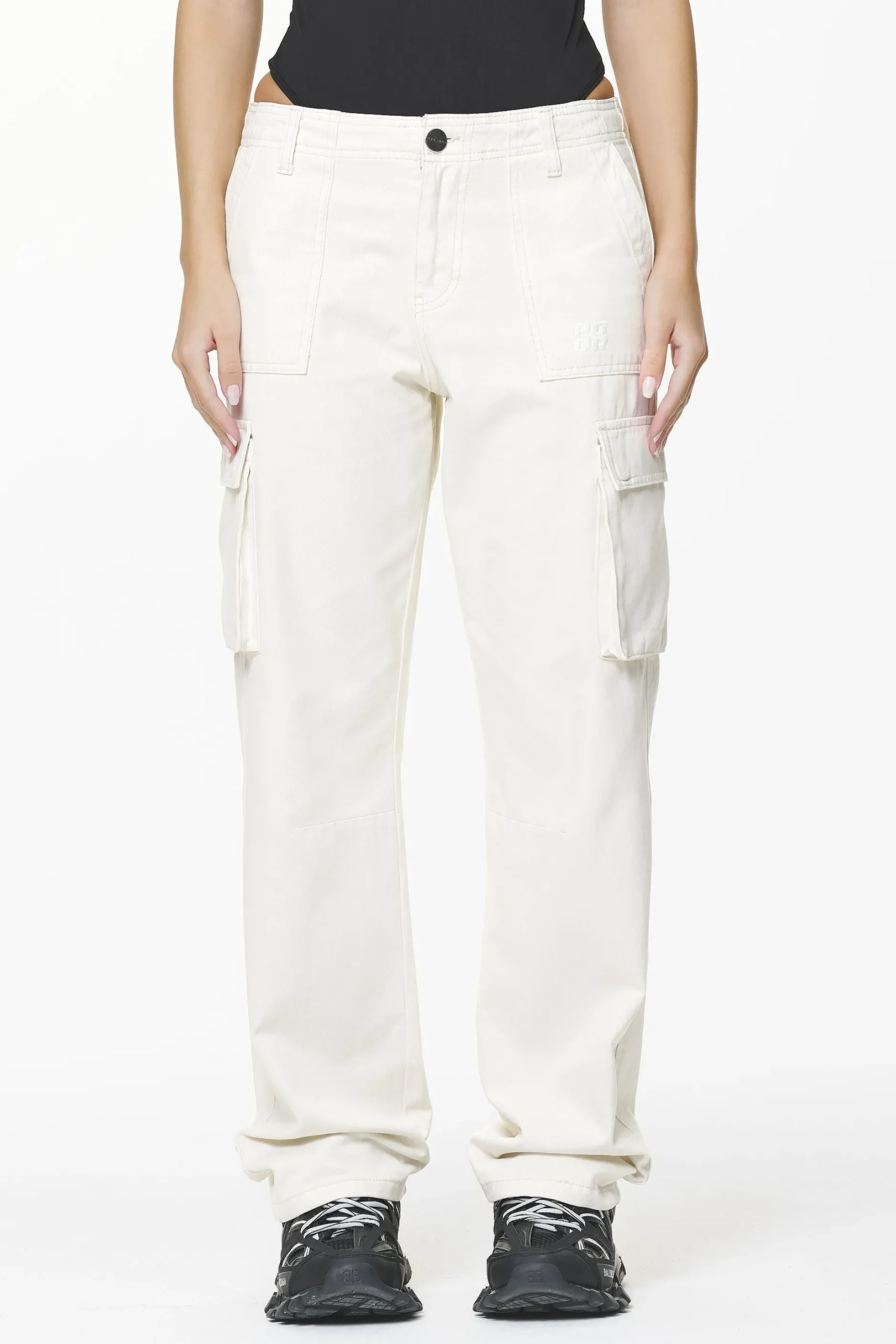 Pegador Pants|Bodo Wide Cargo Pants Salty Cream