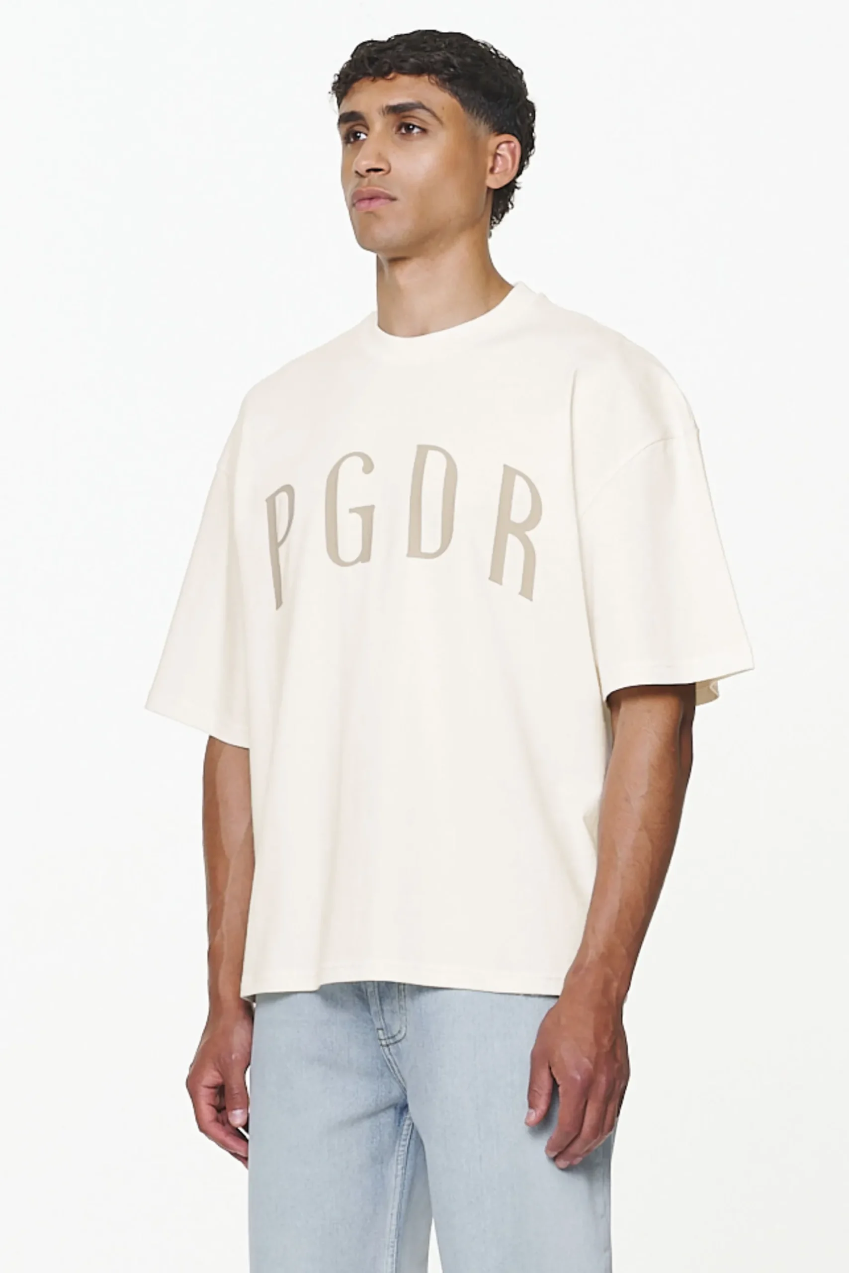 Pegador Tees|Bota Boxy Tee Vintage Washed Unbleached