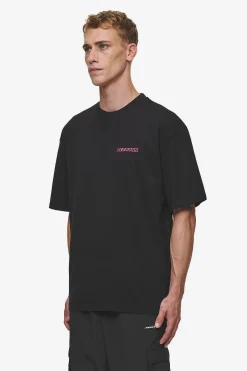 Pegador Tees|Bowin Oversized Tee Washed Black
