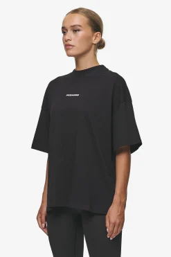 Pegador Tees|Bracy Heavy Oversized Tee White Gum Black