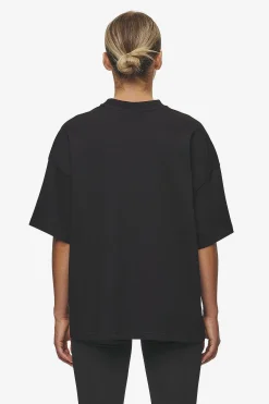 Pegador Tees|Bracy Heavy Oversized Tee White Gum Black