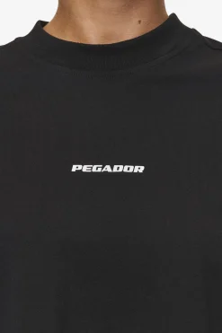 Pegador Tees|Bracy Heavy Oversized Tee White Gum Black