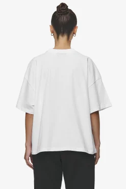 Pegador Tees|Bracy Heavy Oversized Tee Black Gum White