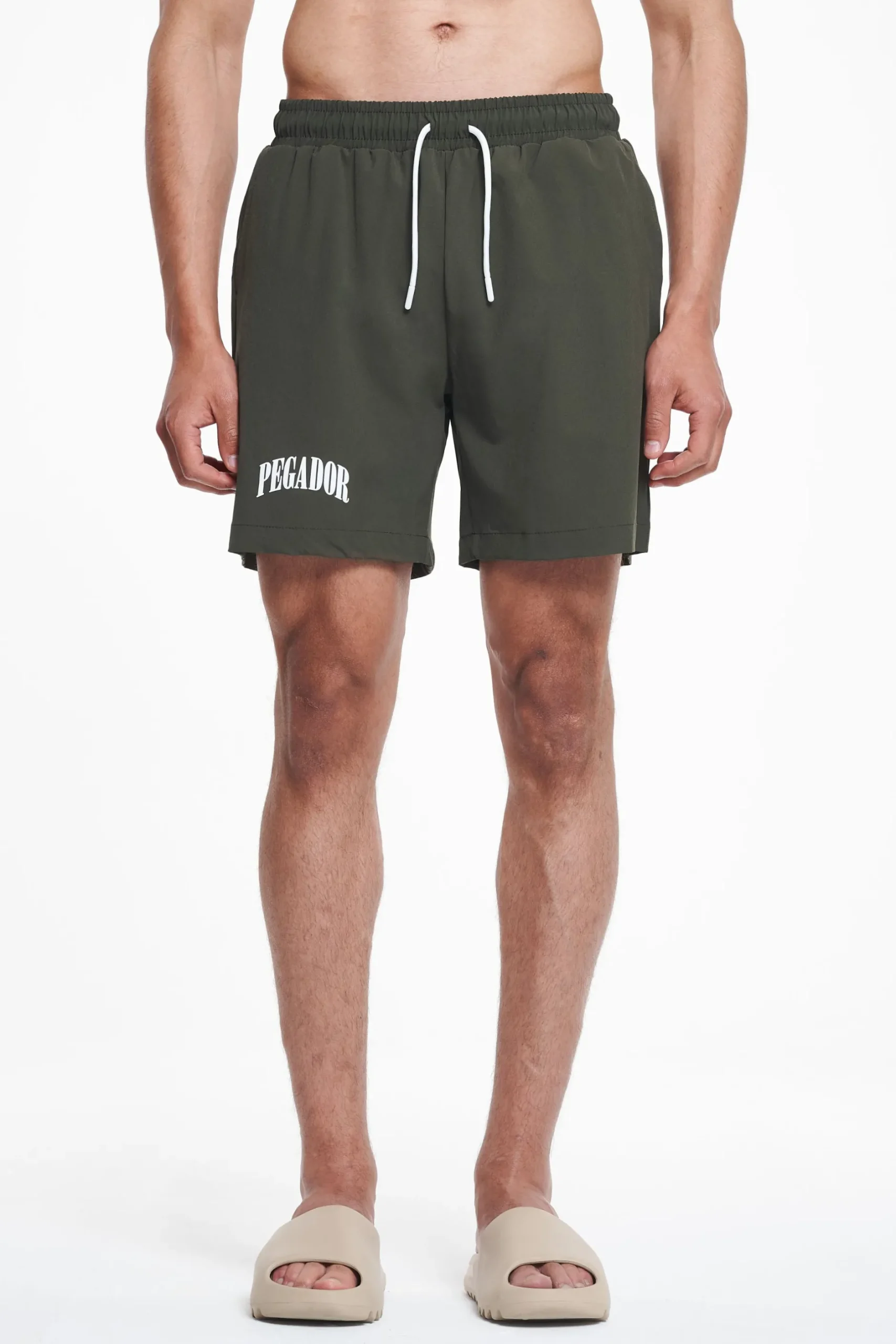 Pegador Swim Shorts|Brule Swim Shorts Dark Olive