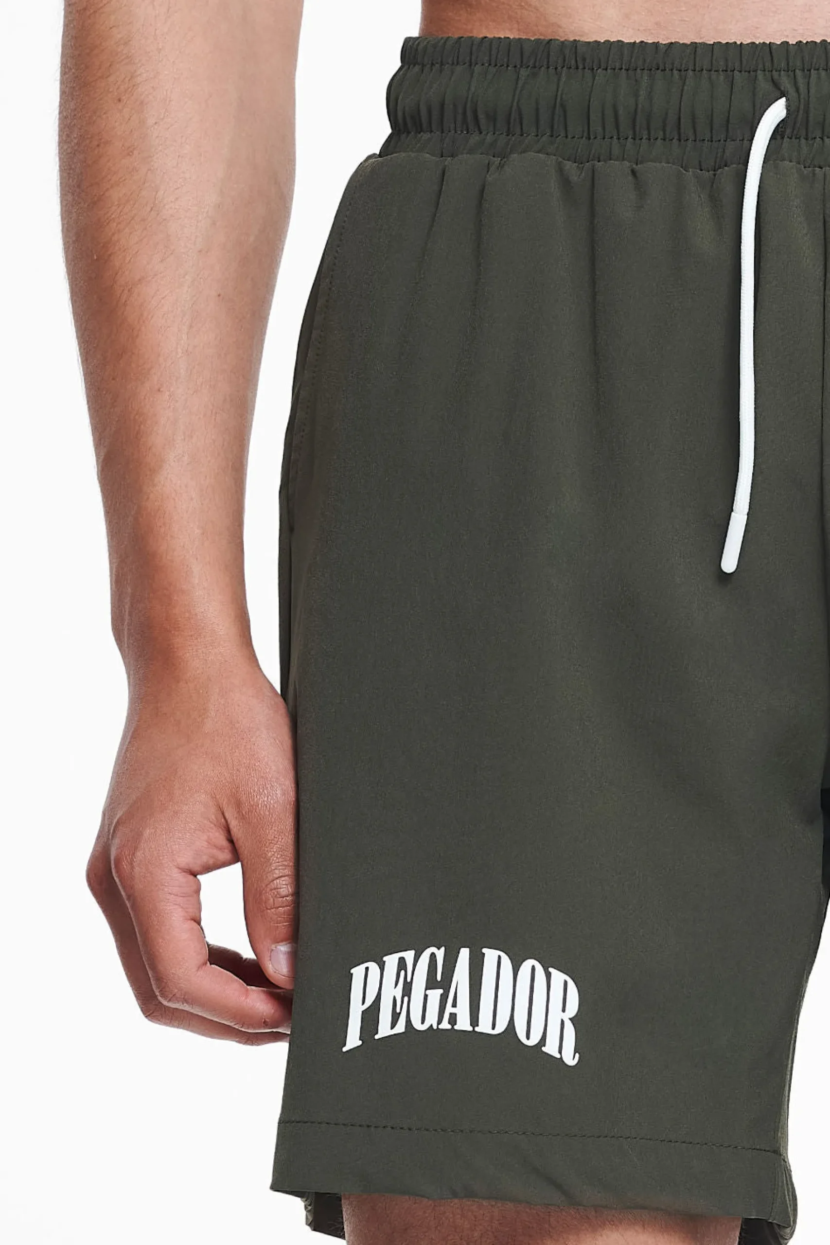 Pegador Swim Shorts|Brule Swim Shorts Dark Olive