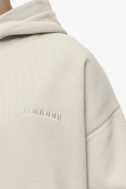 Pegador Hoodies|Buford Oversized Hoodie Washed Light Beige