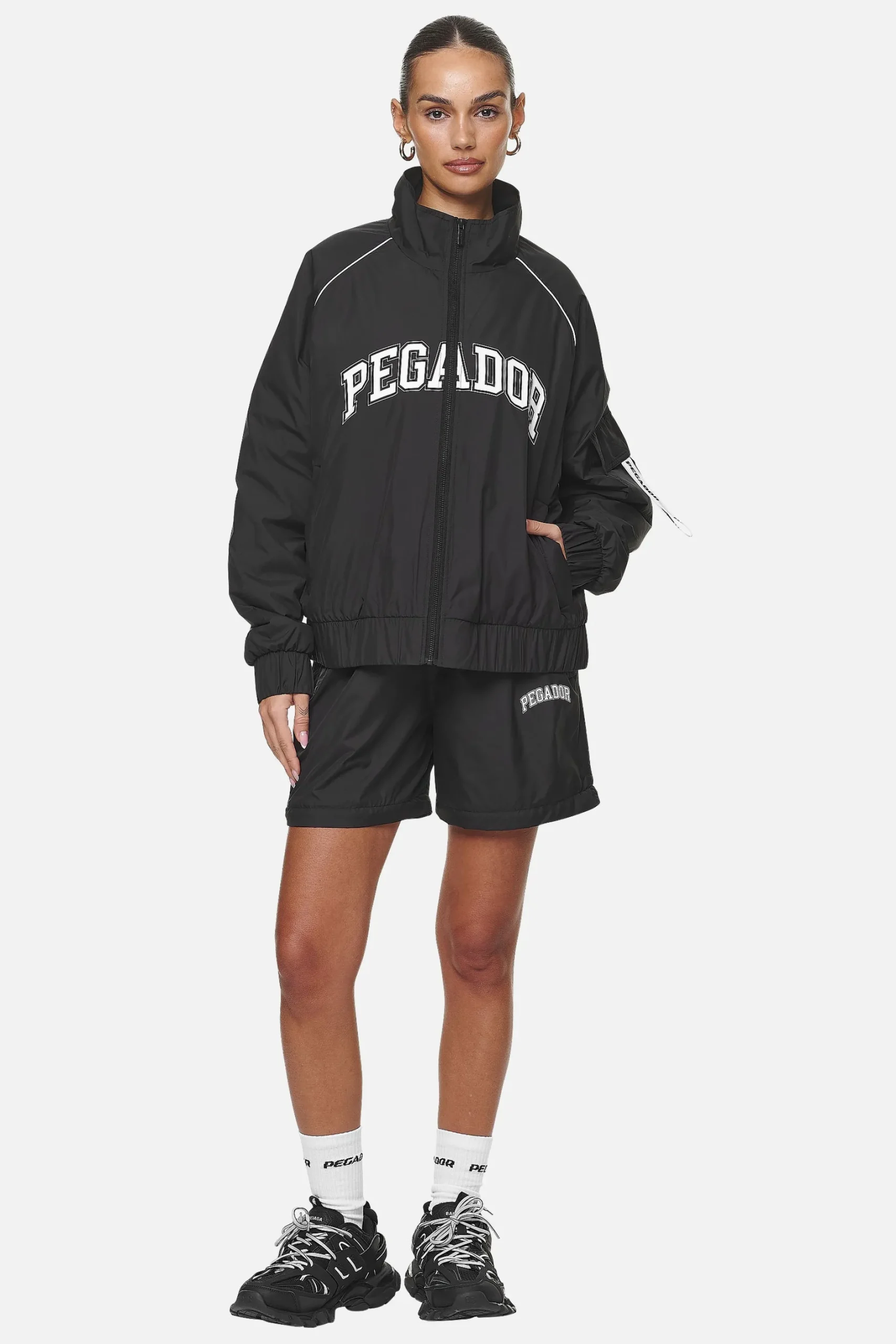 Pegador Track Jackets|Bulman Tracksuit Jacket Black