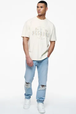 Pegador Jeans|Bulver Straight Jeans Washed Light Blue