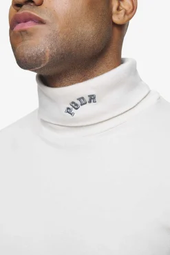 Pegador Longsleeves|Bute Turtle Neck Longsleeve Vintage Washed Angels Cream