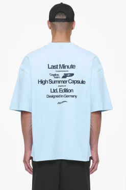 Pegador Tees|Caesar Boxy Tee Vintage Aqua
