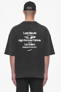 Pegador Tees|Caesar Boxy Tee Vintage Black