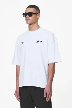 Pegador Tees|Caesar Boxy Tee White
