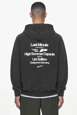 Pegador Hoodies|Zip Hoodies|Caesar Terry Raglan Sweat Jacket Vintage Black