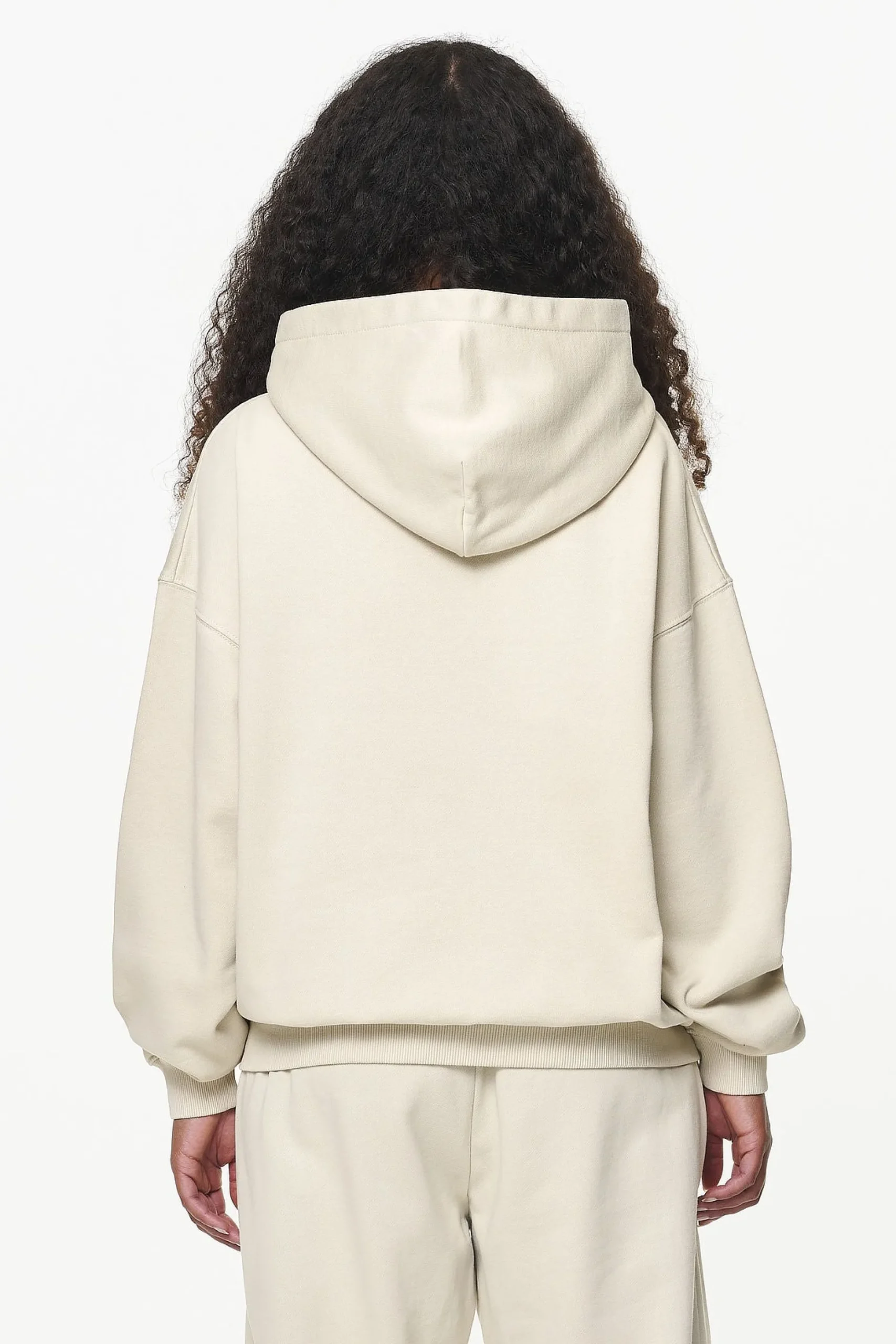 Pegador Hoodies|Camberwell Logo Oversized Hoodie Vintage Washed Bone White