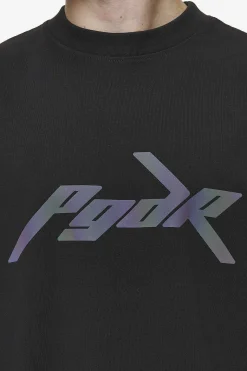 Pegador Tees|Carver Boxy Tee Washed Black