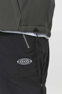 Pegador Pants & Joggers|Cassidy Wide Tech Pants Onyx Black