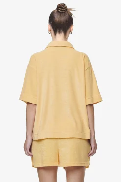 Pegador Shirts|Cecina Frottee Overshirt Golden Sun