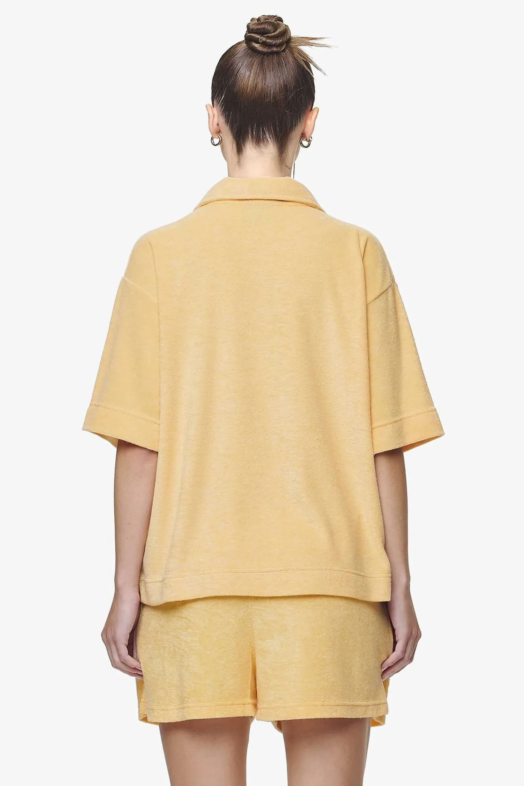 Pegador Shirts|Cecina Frottee Overshirt Golden Sun
