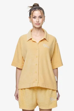 Pegador Shirts|Cecina Frottee Overshirt Golden Sun