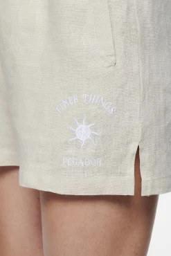 Pegador Shorts|Ceria Canvas Shorts Unbleached