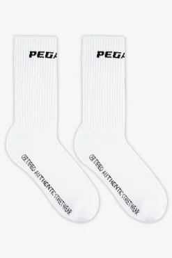 Pegador Socks|Socks|Certified Logo Socks White Black