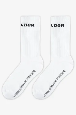 Pegador Socks|Socks|Certified Logo Socks White Black