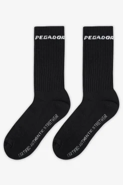 Pegador Socks|Socks|Certified Side Logo Socks Black White
