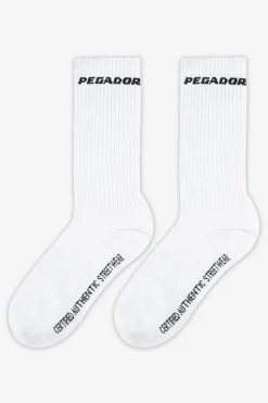 Pegador Socks|Socks|Certified Side Logo Socks White Black