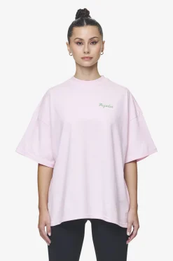 Pegador Tees|Chapi Heavy Oversized Tee Washed bubblegum