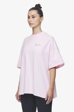Pegador Tees|Chapi Heavy Oversized Tee Washed bubblegum