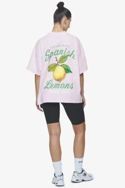 Pegador Tees|Chapi Heavy Oversized Tee Washed bubblegum