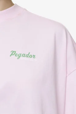 Pegador Tees|Chapi Heavy Oversized Tee Washed bubblegum