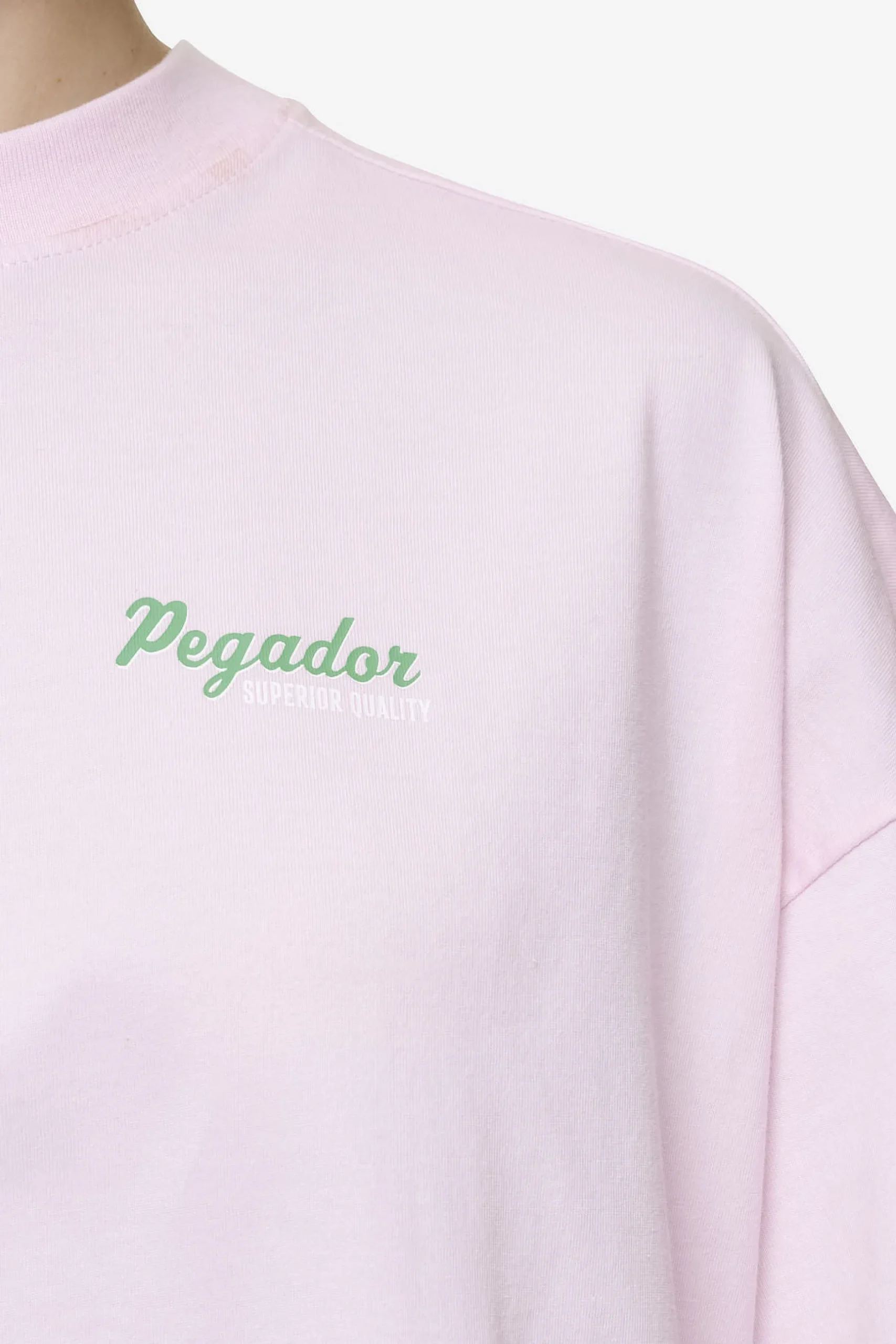 Pegador Tees|Chapi Heavy Oversized Tee Washed bubblegum