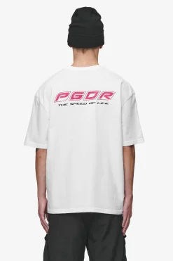 Pegador Tees|Charles Oversized Tee White
