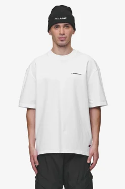 Pegador Tees|Charles Oversized Tee White