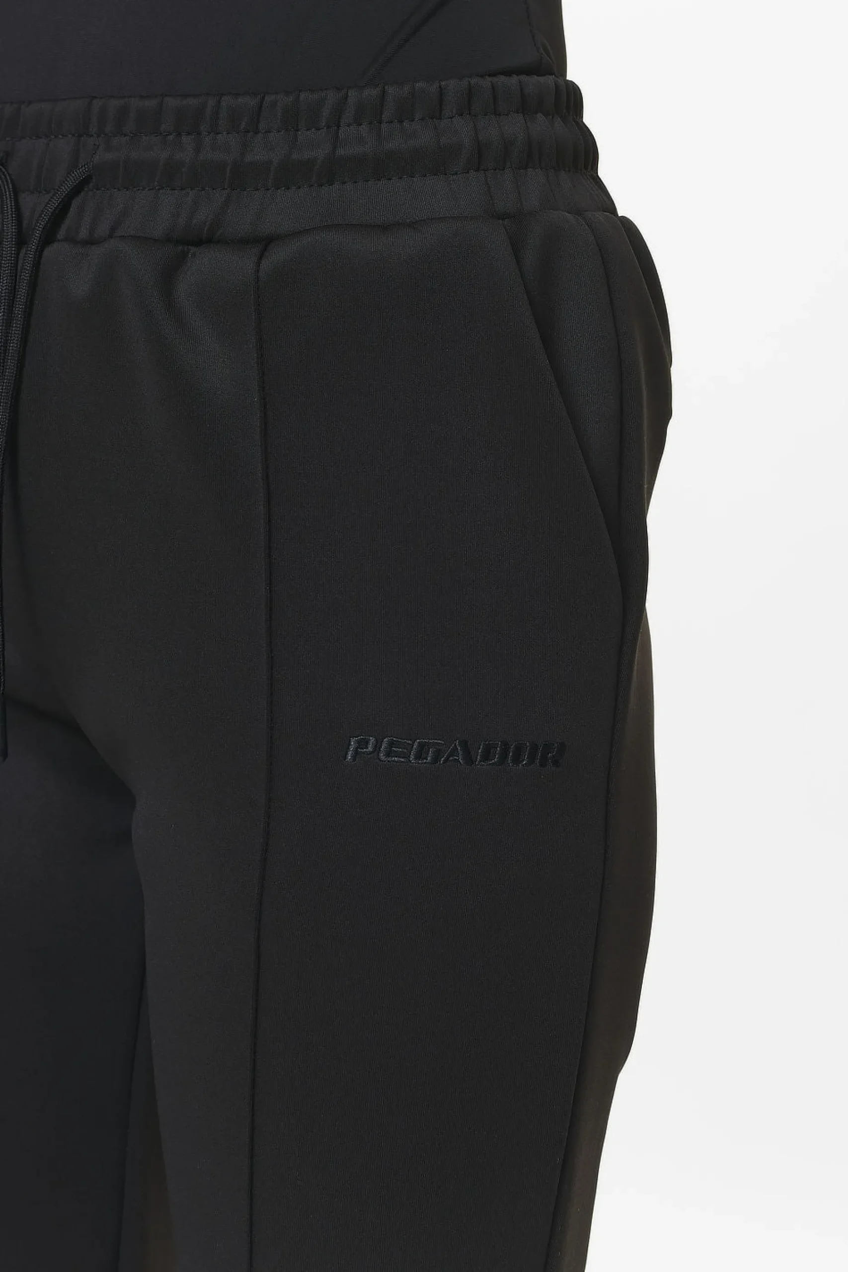 Pegador Pants|Clair Flared Track Pants Black