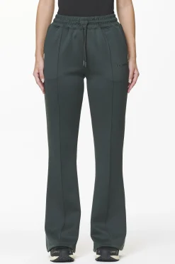 Pegador Pants|Clair Flared Track Pants Sage Green