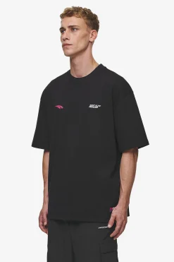 Pegador Tees|Clayton Oversized Tee Washed Black